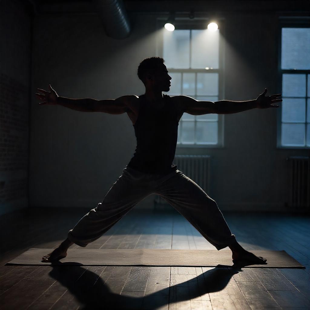 Utomhus yoga terrass